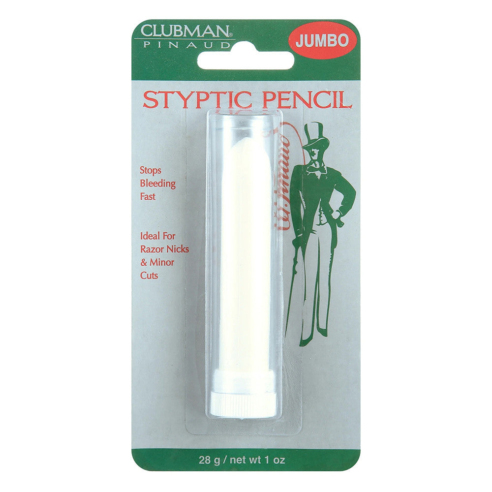Pinaud Clubman Styptic Pencil, Jumbo - 0.88 Oz, 2 Pack